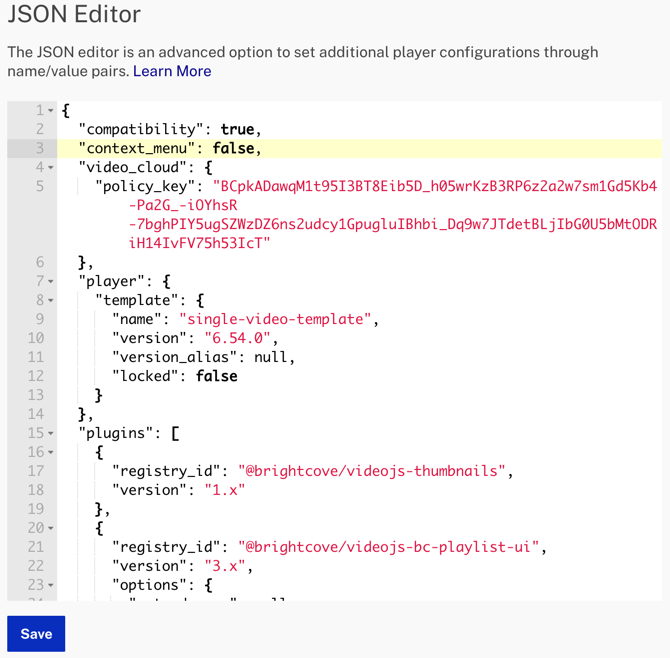 JSON編輯器無調試器